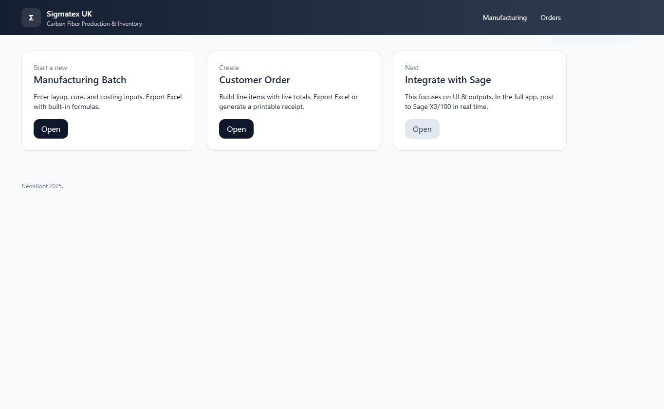 WPF Orders & Sage integration screenshot