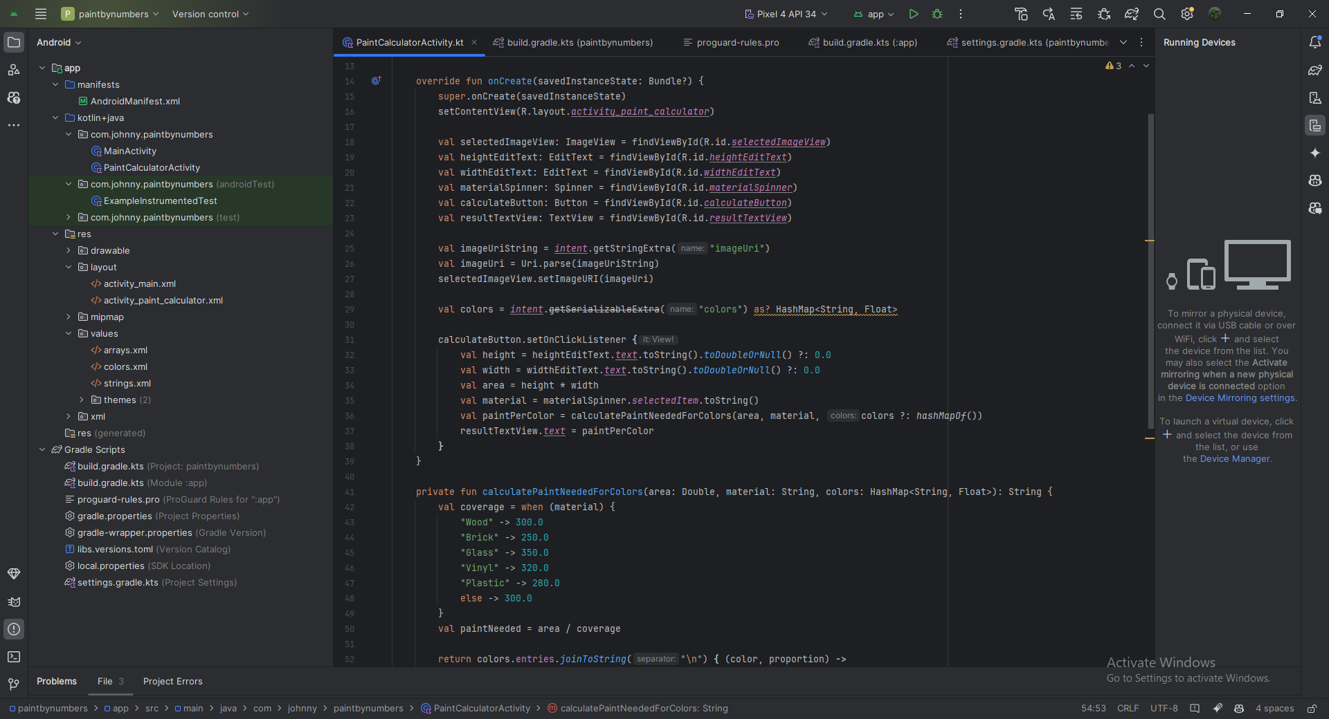 Paint By Numbers screenshot