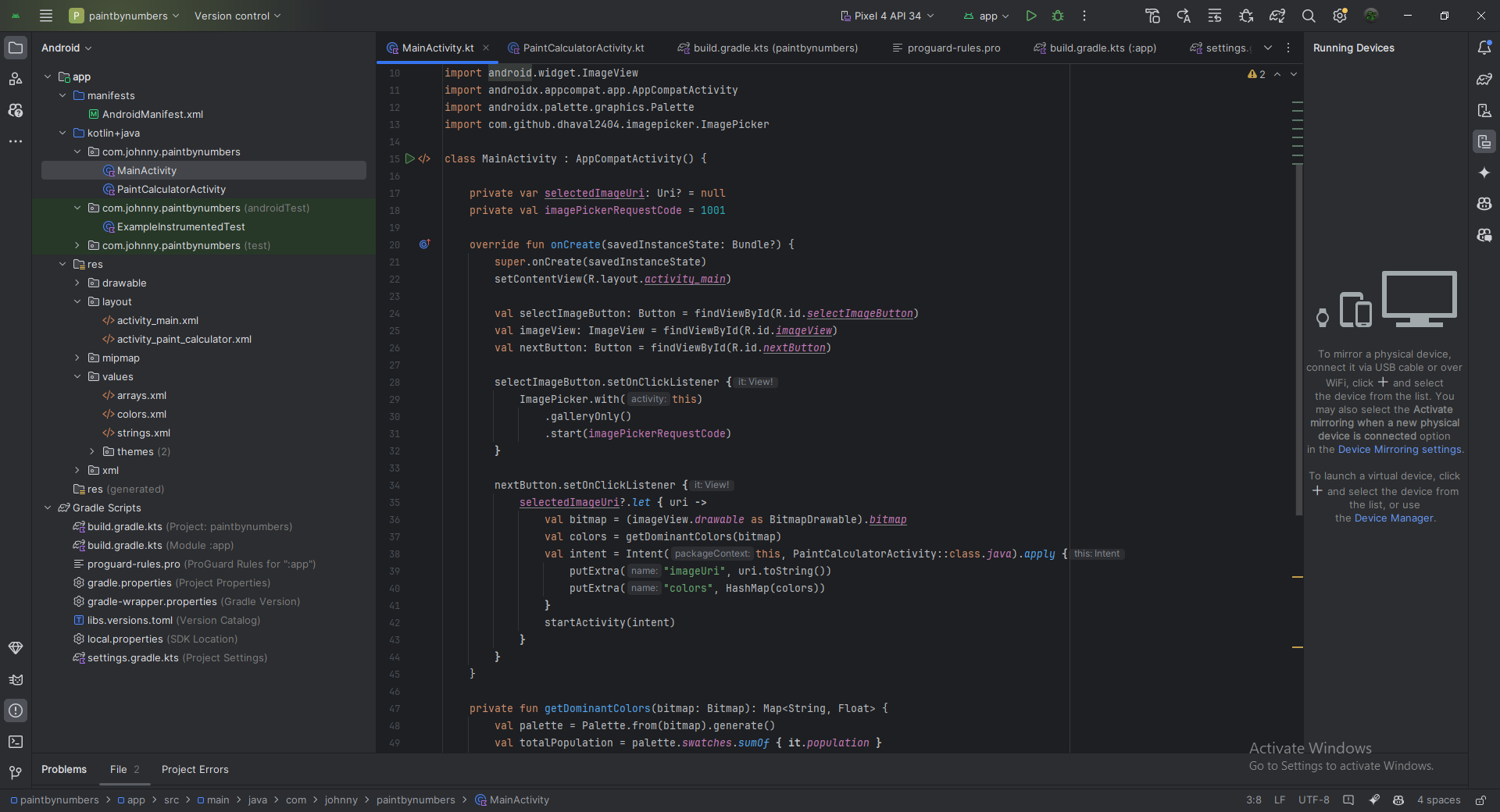 Paint By Numbers screenshot