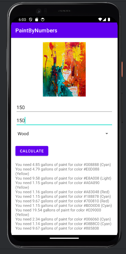 Paint By Numbers screenshot